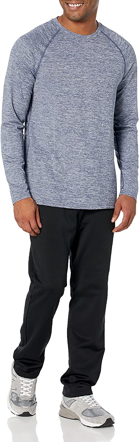 Essentials Men's Tech Stretch Long-Sleeve T-Shirt - Image 5